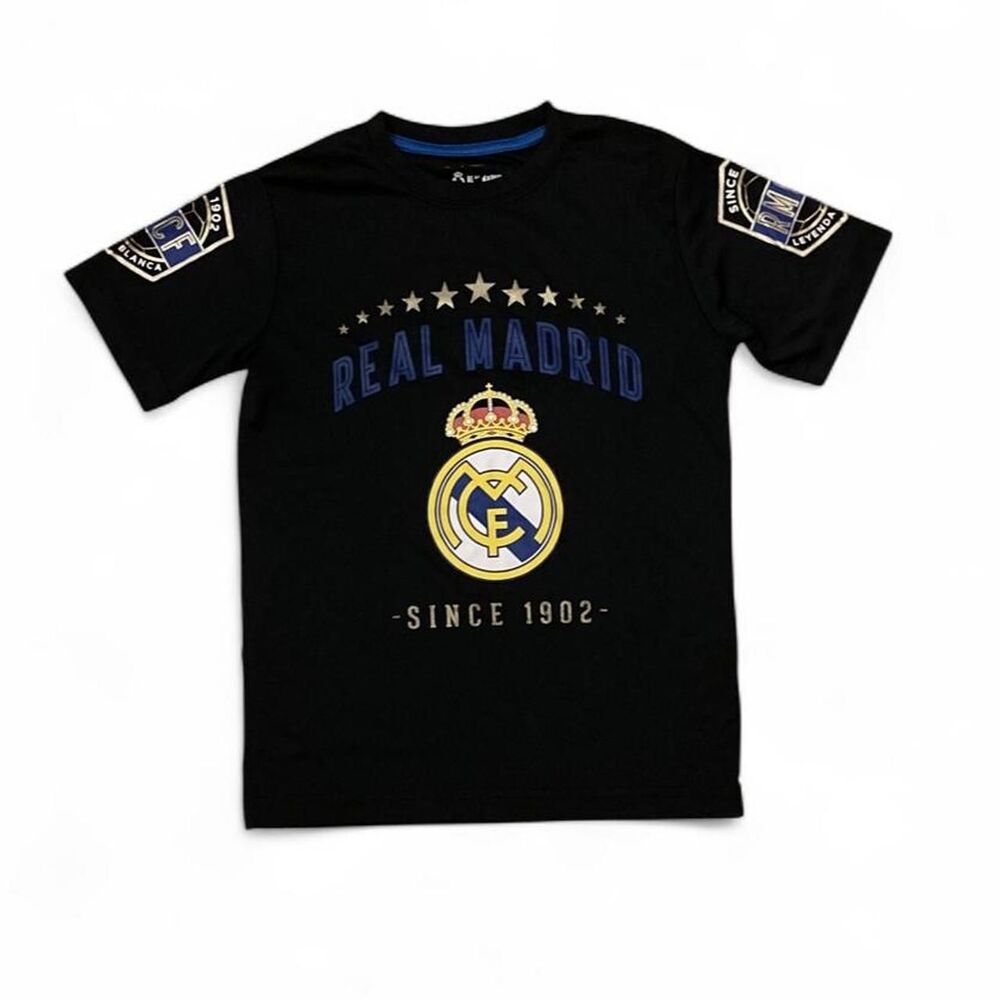 Real-madrid kids Black T-shirt